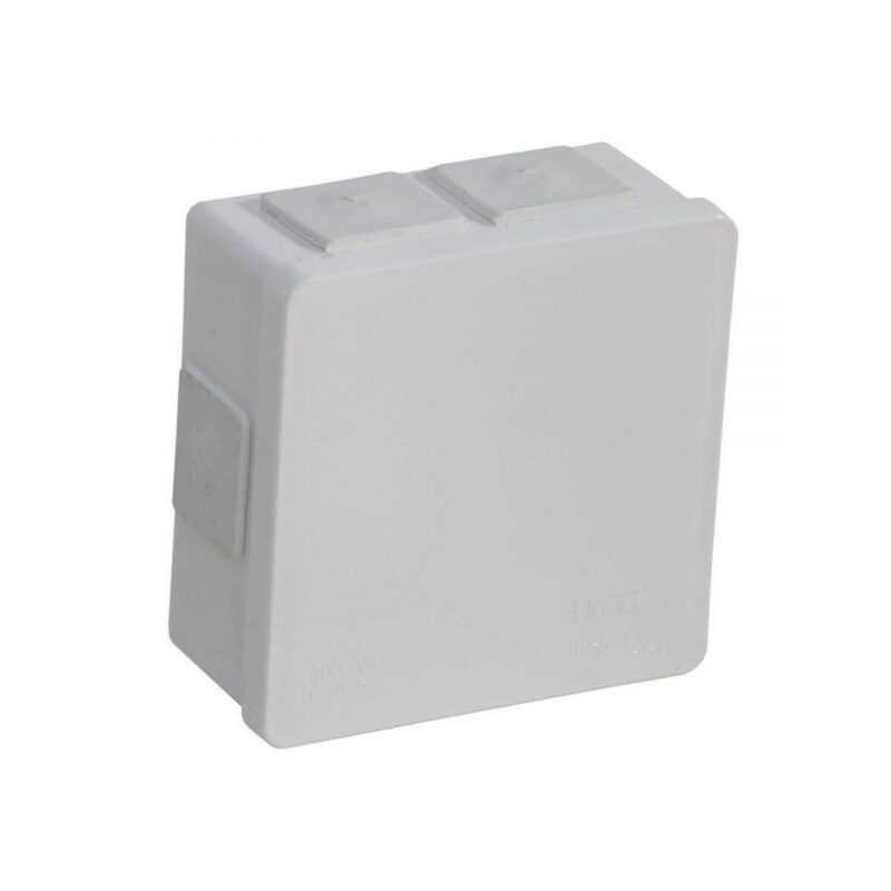 Puszka natynkowa pusta 6 wlotów VIPLAST VP-02 klik BIAŁA IP55 86x86x40mm 002-01