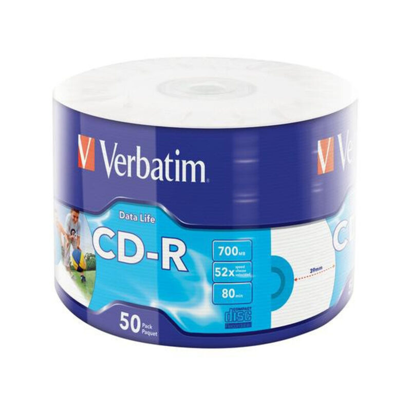 Płyty CD-R Verbatim Extra Protection Printable (50szt)
