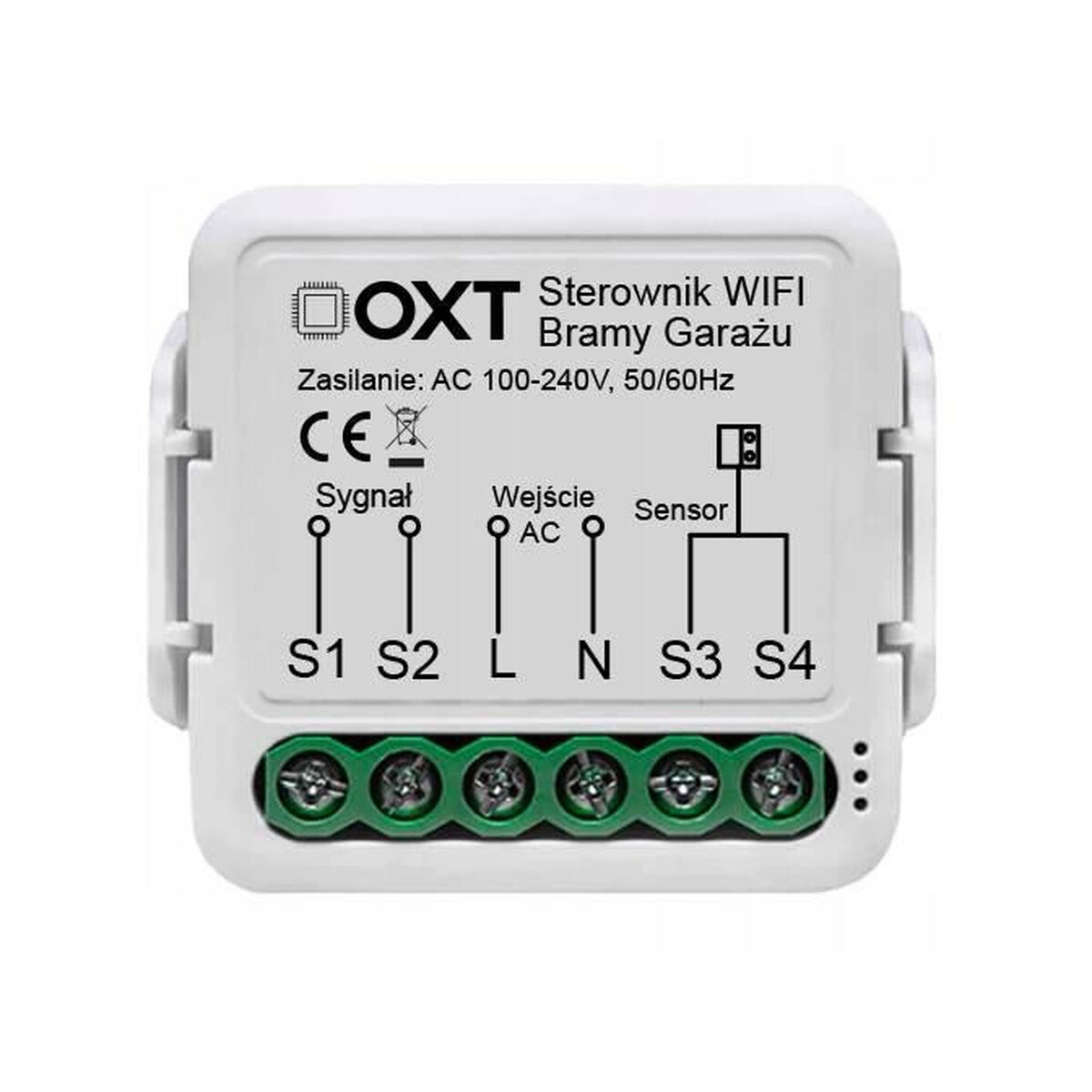 Moduł OXT z sensorem do bramy garażu WiFi TUYA T210G
