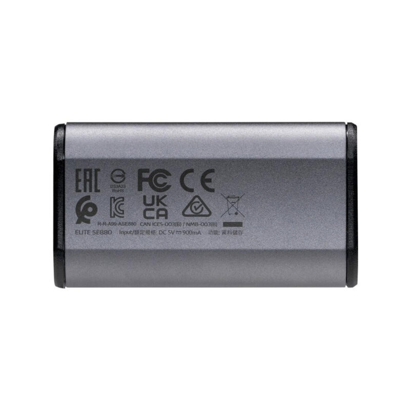 Adata Dysk zewnętrzny SSD SE880 1TB USB3.2A/C Gen2x2 Szary