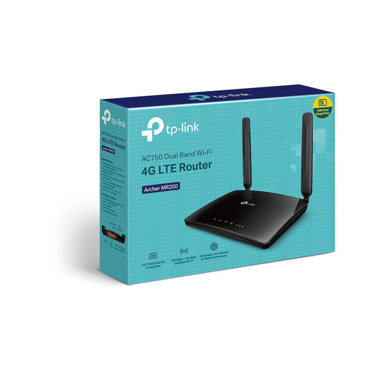 ROUTER TP-LINK MR200 AC750 4G LTE