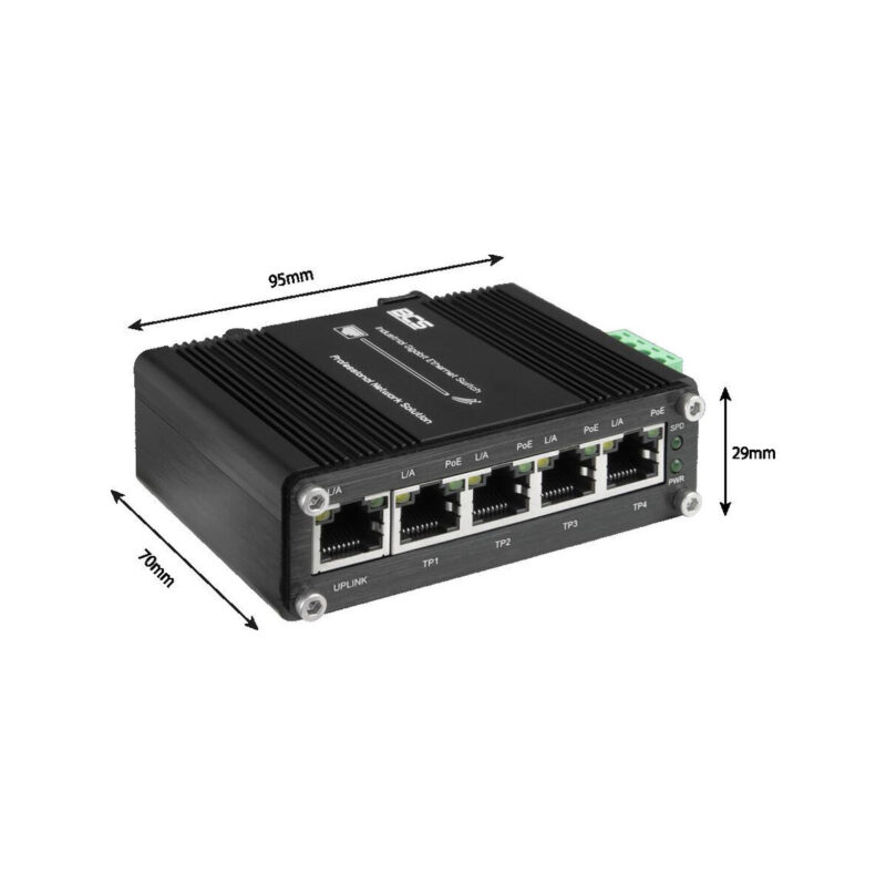 Switch PoE BCS UNIVERSAL BCS-ISP04G01G