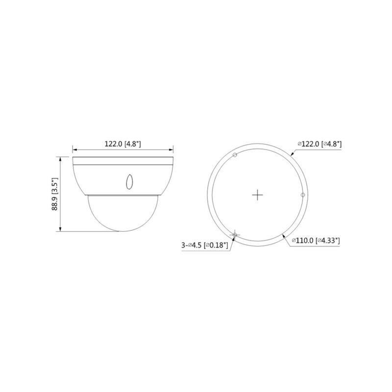 KAMERA HDCVI DAHUA HAC-HDBW2501R-Z-27135-S2