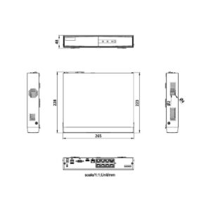 REJESTRATOR IP HIKVISION DS-7108NI-Q1/8P/M(STD)(D) PL