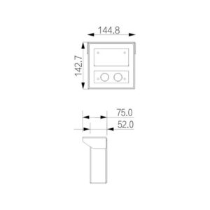 Obudowa natynkowa BCS LINE BCS-PN11-N