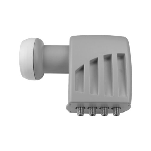 LNB offset Quattro 4 wyjścia: Hh-Vh-Hl-Vl - Szary