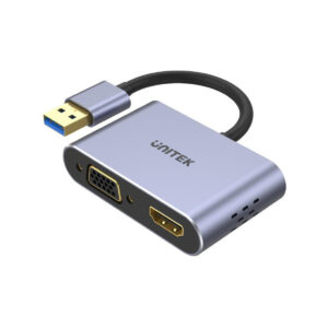 Adapter Unitek V1304A USB-A na HDMI i VGA, FullHD