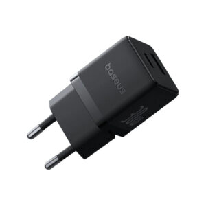 68d3dc23b4badf67398fd82eea2727e2_original ŁADOWARKA SIECIOWA Baseus Palm P1011160A113-00 30W 1x USB-C 1x USB-A PD 3.0 QC 3.0 CZARNA