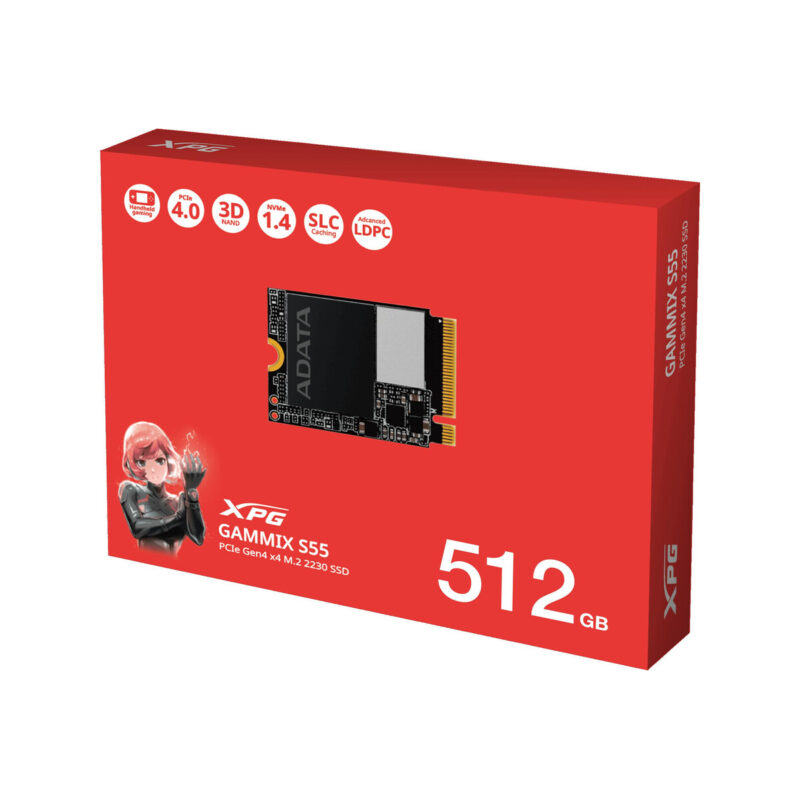 Dysk SSD Adata XPG GAMMIX S55 512GB M2230