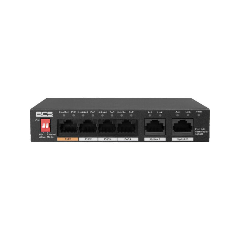 Switch PoE BCS LINE BCS-L-SP04G02G(2)