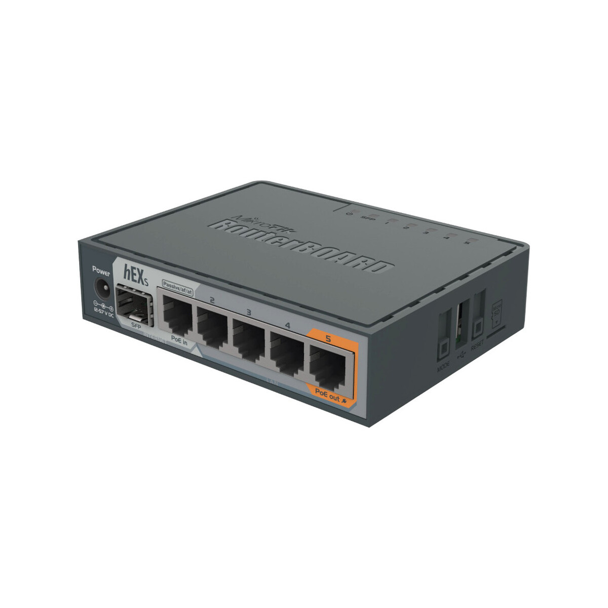 MIKROTIK ROUTERBOARD hEX S (RB760iGS)