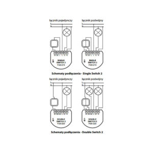 Moduł przekaźnikowy Double Switch 2 FIBARO FGS-223