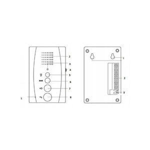69df11c2f2108bacaee914022e508dfa_original DOMOFON EURA ADP-11A3 ''INVITO'' b/słuchawkowy biały
