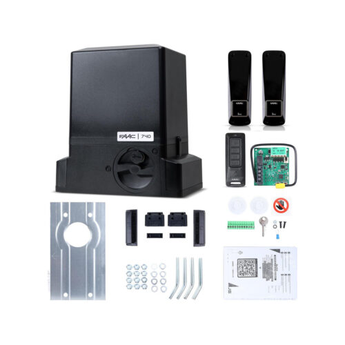 Zestaw Delta 2 FDS - FAAC 740 do 500kg bram przesuwnych