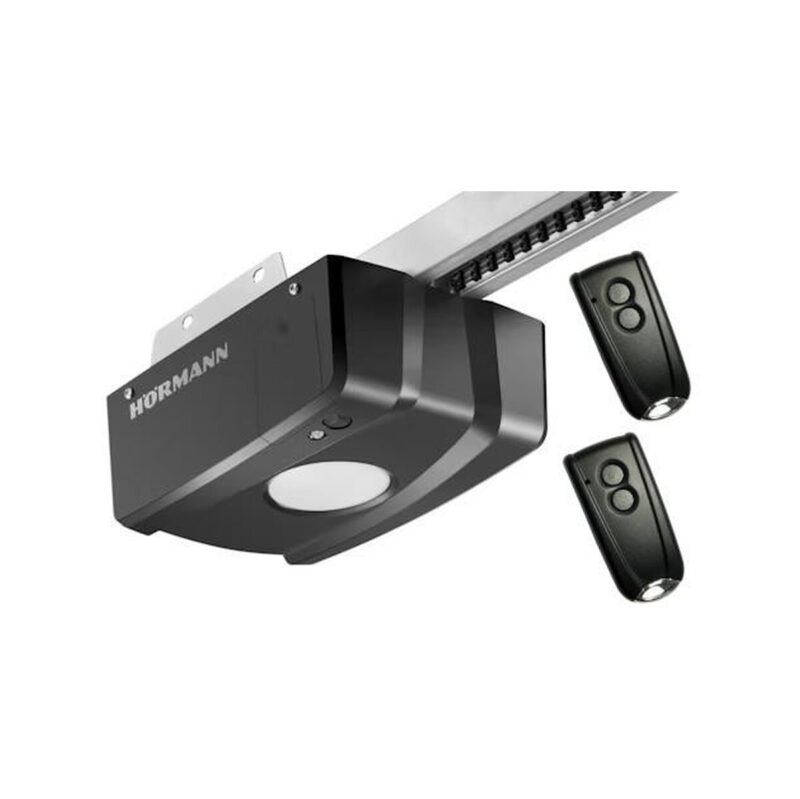 Brama garażowa segmentowa Renomatic/Hormann z napędem ProLift500-2 i szyną FS30 - przetłoczenia M Planar. Wymiar 2500x2125mm.