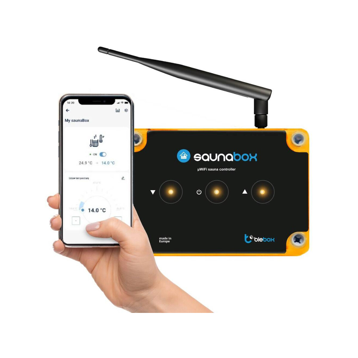 Moduł sterowania sauną saunabox pro Blebox
