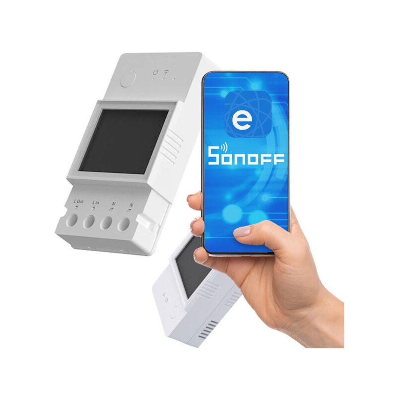 SONOFF POW Elite | POWR320D | Przekaźnik Wifi z funkcją pomiaru zużycia prądu i mocy