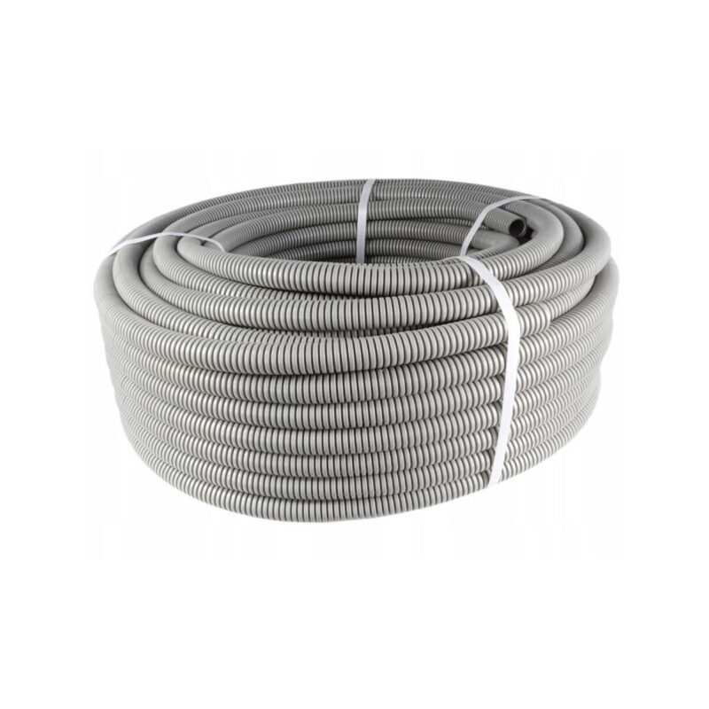 Rura karbowana PVC 50m, 320N wymiar zewnętrzny = 20/ wymiar wewnętrzny = 14, PAWBOL 6161A-50P