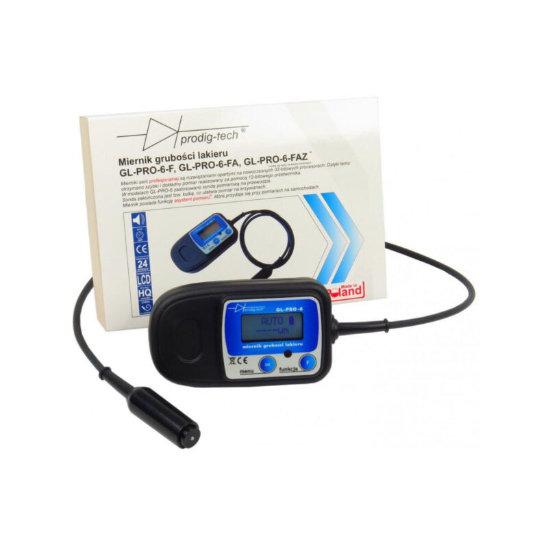 Miernik grubości lakieru Prodig-tech GL-PRO-6-FA