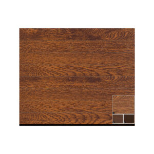 Brama garażowa segmentowa Renomatic/Hormann z napędem Supramatic E i szyną FS10-K - przetłoczenia M Decocolor. Wymiar 5000x2125mm.