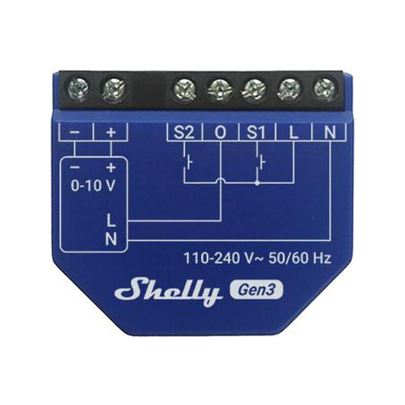 Shelly Dimmer 0/1-10V PM Gen3