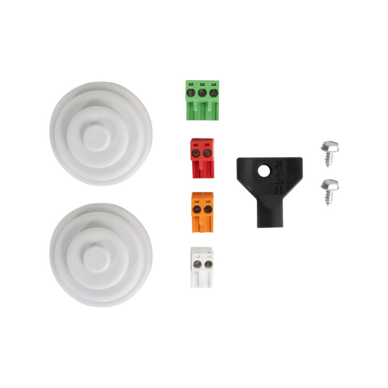 Zestaw Cyclo C720 FDS - FAAC 24V do 400kg bram przesuwnych