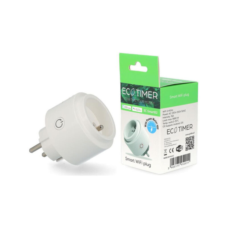 Gniazdko WiFi EC-Smart02 - inteligentne