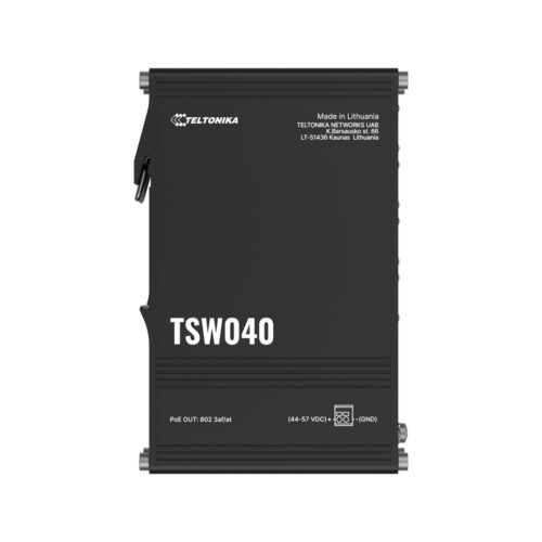 Teltonika TSW040 switch przemysłowy PoE (TSW04000000)