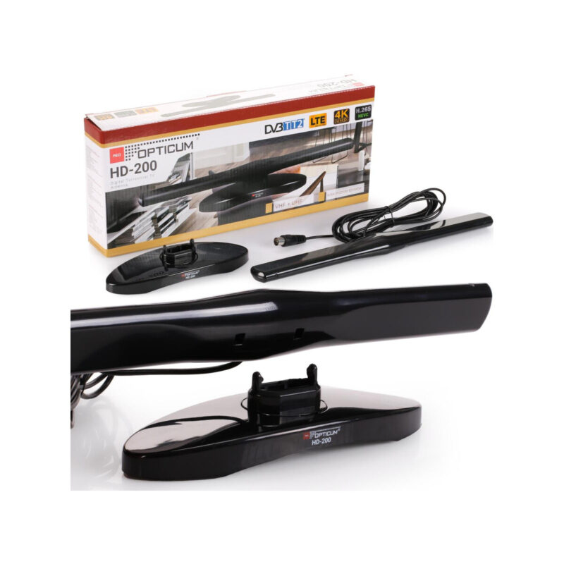 Antena pokojowa DVB-T2 Opticum HD-200