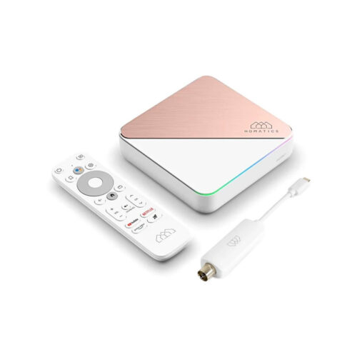 Android TV Box Homatics R 4K Plus WiFi 4GB RAM/32GB ROM + dekoder DVB-T2 H.265