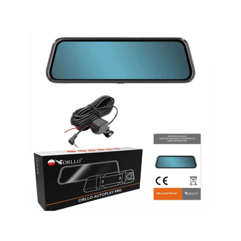 Kamera Samochodowa Przód Tył ORLLO Autoplay PRO 4K GPS WiFi