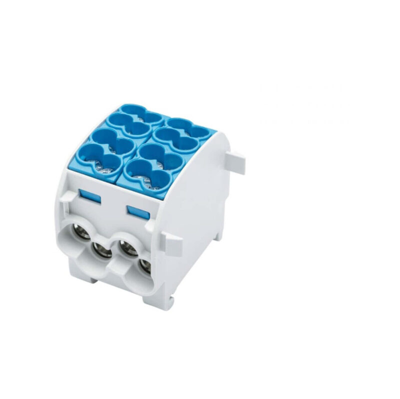 Blok rozdzielczy - odgałęźny SCB 25-2 Al/Cu 80120 SIMBLOCK niebieski 81505003