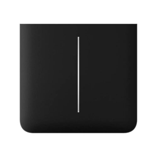 AJAX Przycisk SideButton (2-gang) vertical (black)