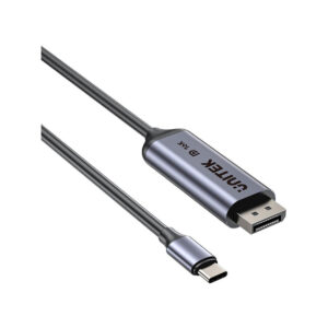 Kabel Dwukierunkowy Unitek USB-C - DisplayPort 16K 80Gbps HDR 1,8 m