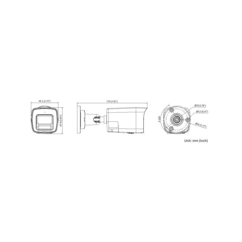 KAMERA IP HIKVISION DS-2CD1063G2-LIUF/SL 2.8mm PL