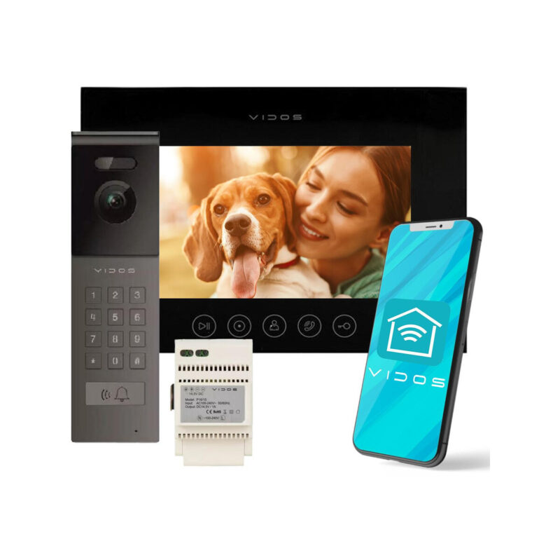 WIDEODMOFON VIDOS X M11B-X/S12D