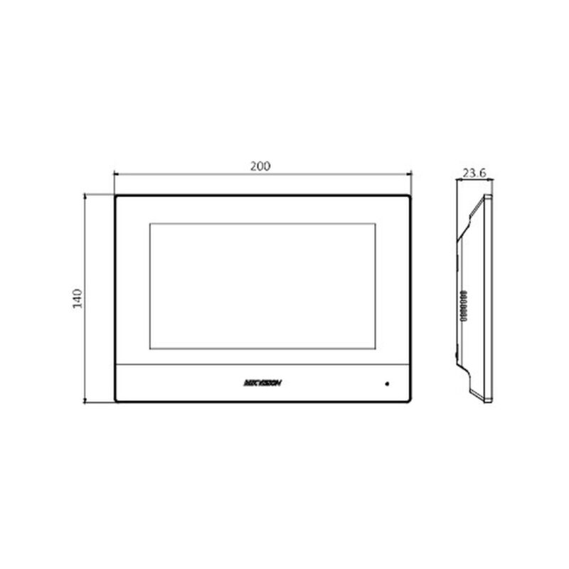 Zestaw wideodomofonowy Hikvision DS-KIS603-P(C)