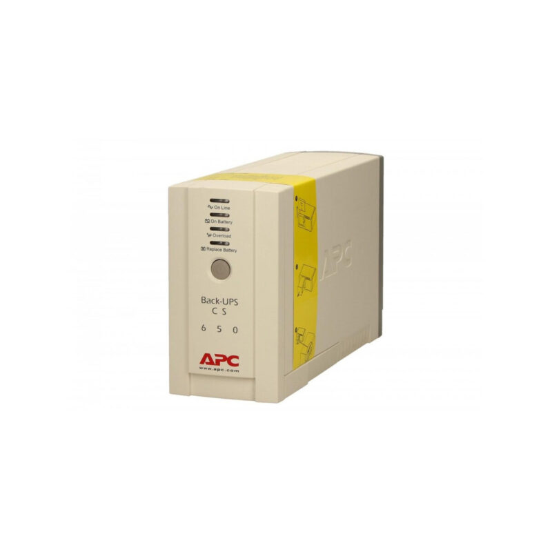 APC Zasilacz awaryjny BACK-UPS CS 650VA USB/SERIAL 230V BK650EI