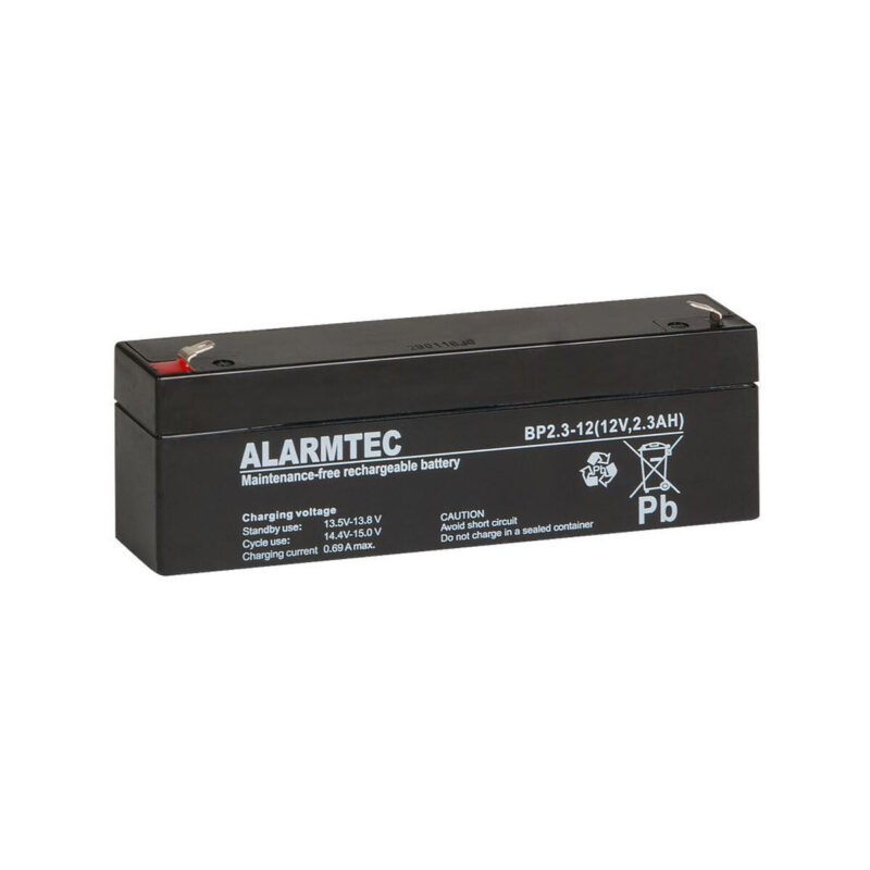 Akumulator AGM ALARMTEC serii BP 12V 2,3Ah