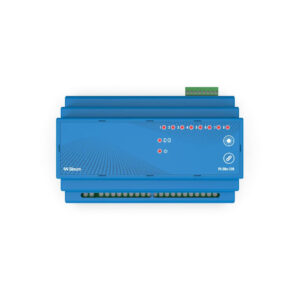 Przewodowy przekaźnik na szynę din niebieski PS-08M 230 Tech Sterowniki