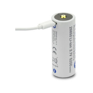 Akumulator 26650 Li-Ion 3,7V everActive 5200mAh micro USB (1 szt.) z zabezpieczeniem