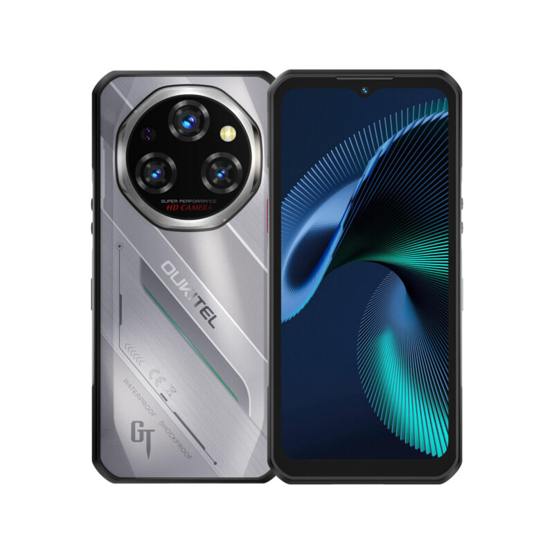 Smartfon Oukitel WP62 5G 6.58" 8/256GB 11000mAh srebrny