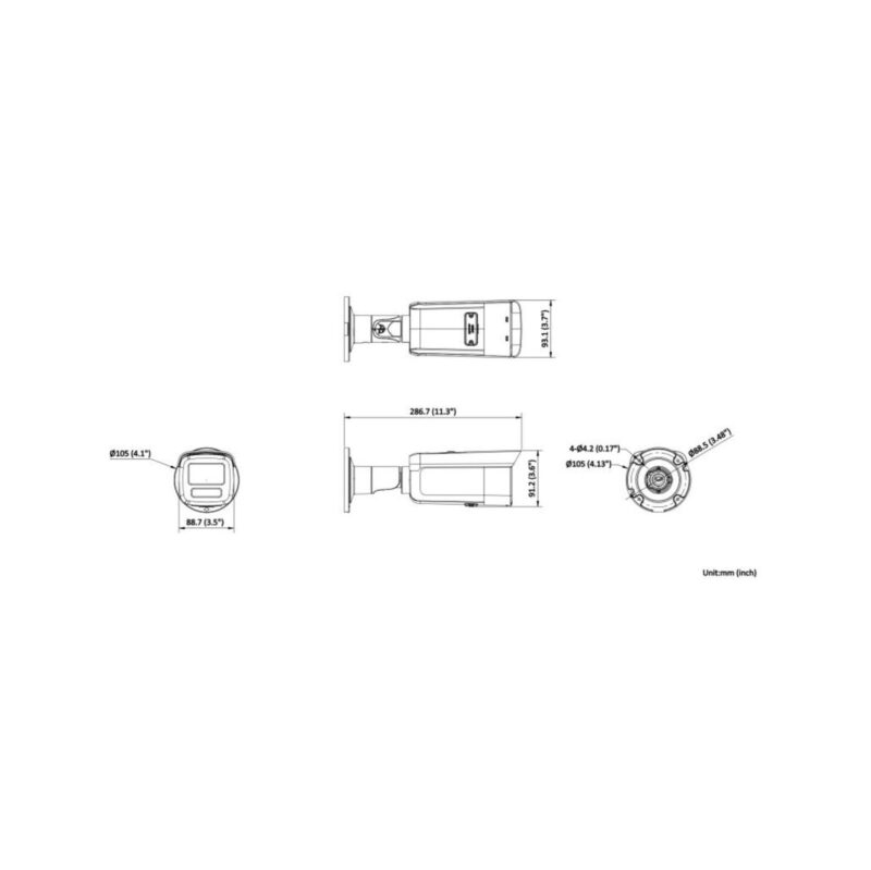 KAMERA IP HIKVISION DS-2CD2T46G2H-2I(2.8mm)(eF)/BLACK