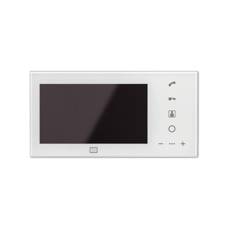 ACO INS-MP7 WH (Biały) Monitor INSPIRO - kolorowy cyfrowy 7” do systemów videodomofonowych
