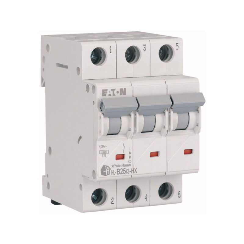 EATON WYŁĄCZNIK NADPRĄDOWY B 25A 3P 3M 6KA HN-B25/3
