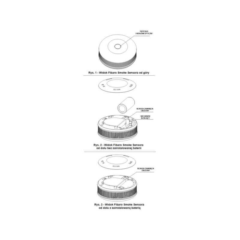 Czujnik dymu FIBARO Smoke Sensor 2 FGSD-002