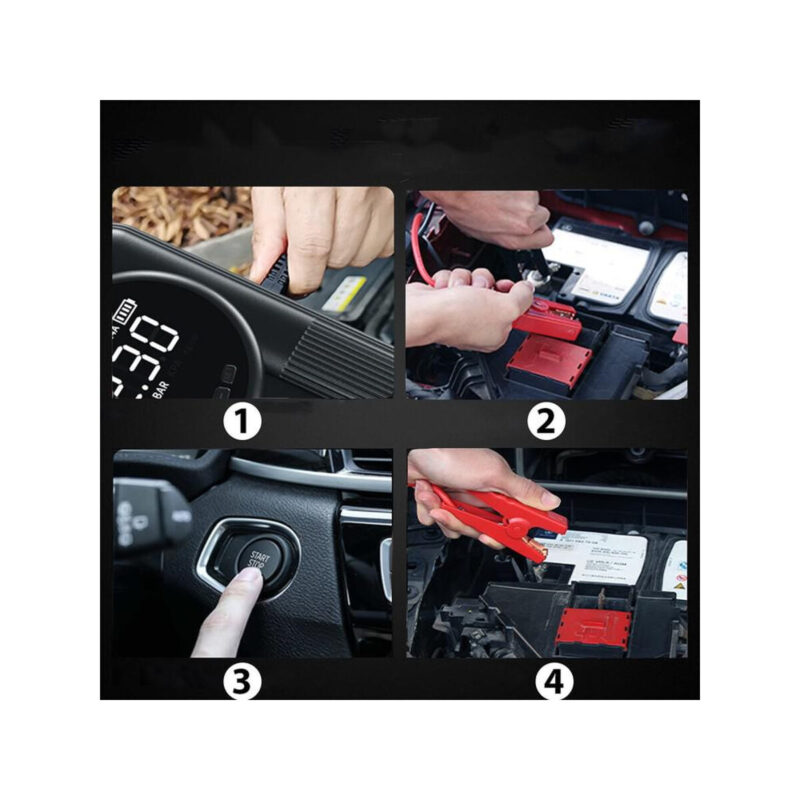 Booster Powerbank Jump Starter Kompresor Samochodowy Zenwire CYD14