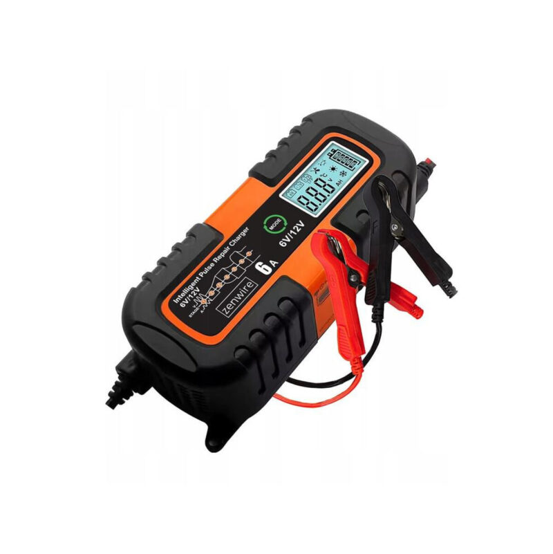 Ładowarka Prostownik Akumulatorowy Samochodowy z Funkcją Naprawy AGM 6V 12V Zenwire JMD-6S