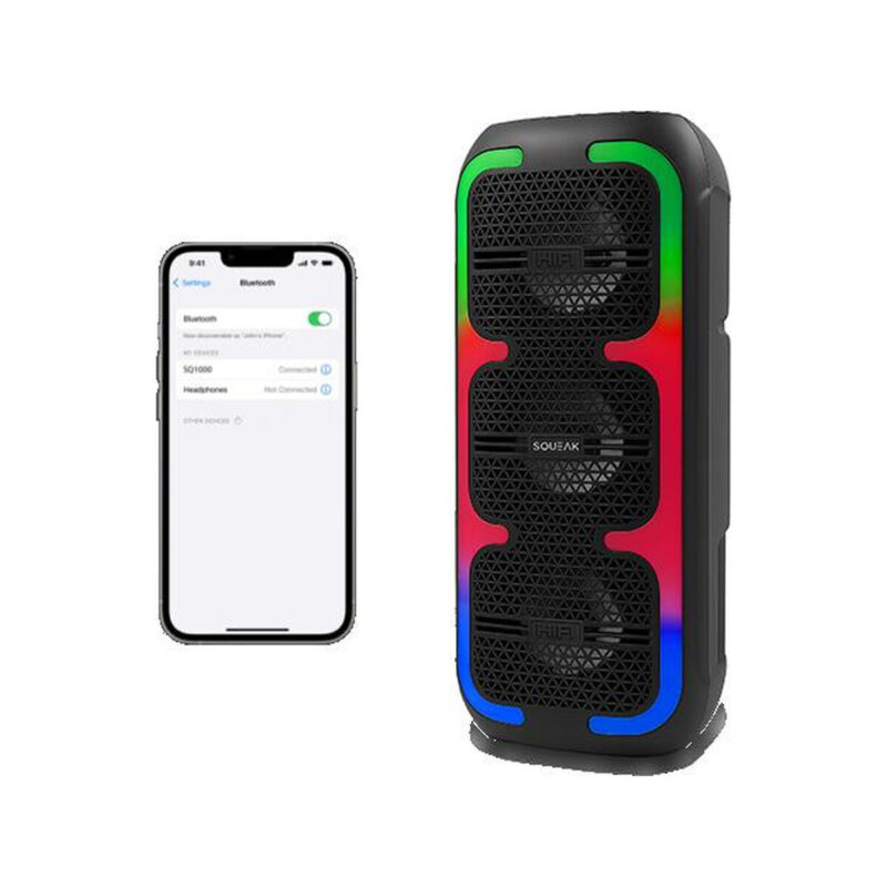 Power Audio SQUEAK BeatOne 30W SQ1009 Radio FM Czarny