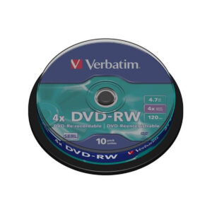 Płyty DVD-RW Verbatim SERL spindle (10szt)